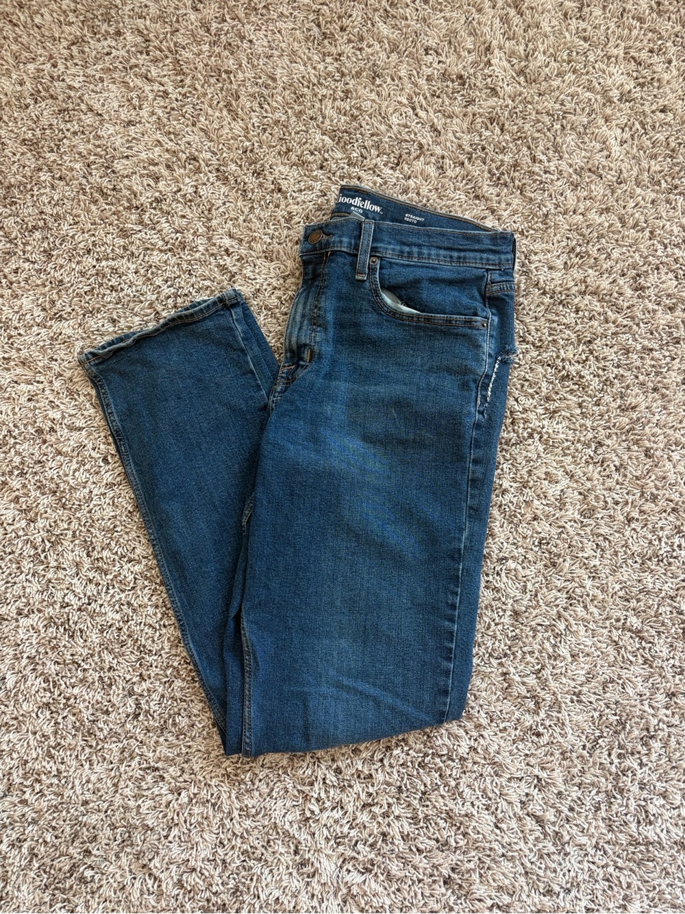 men’s Goodfellow & Co Straight Jeans 34w x 34L